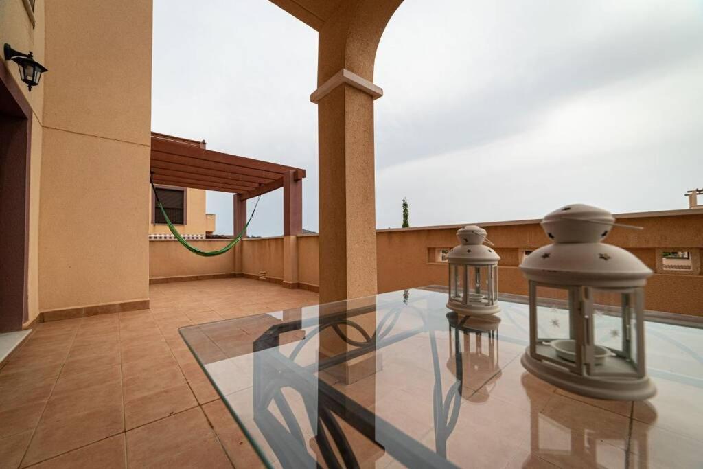 Apartamento relajante con vistas al atardecer Águilas Exterior foto